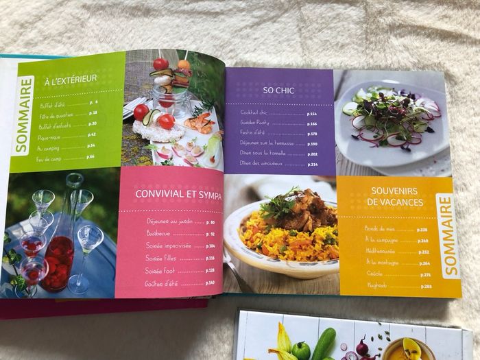 Lot 3 livres cuisine d’été et Veggie - photo numéro 6