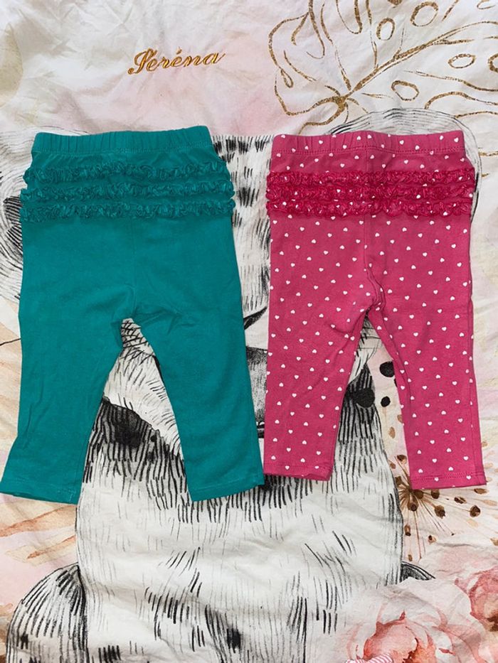 Lot 4 leggings, 12-18 mois, Old Navy. - photo numéro 4