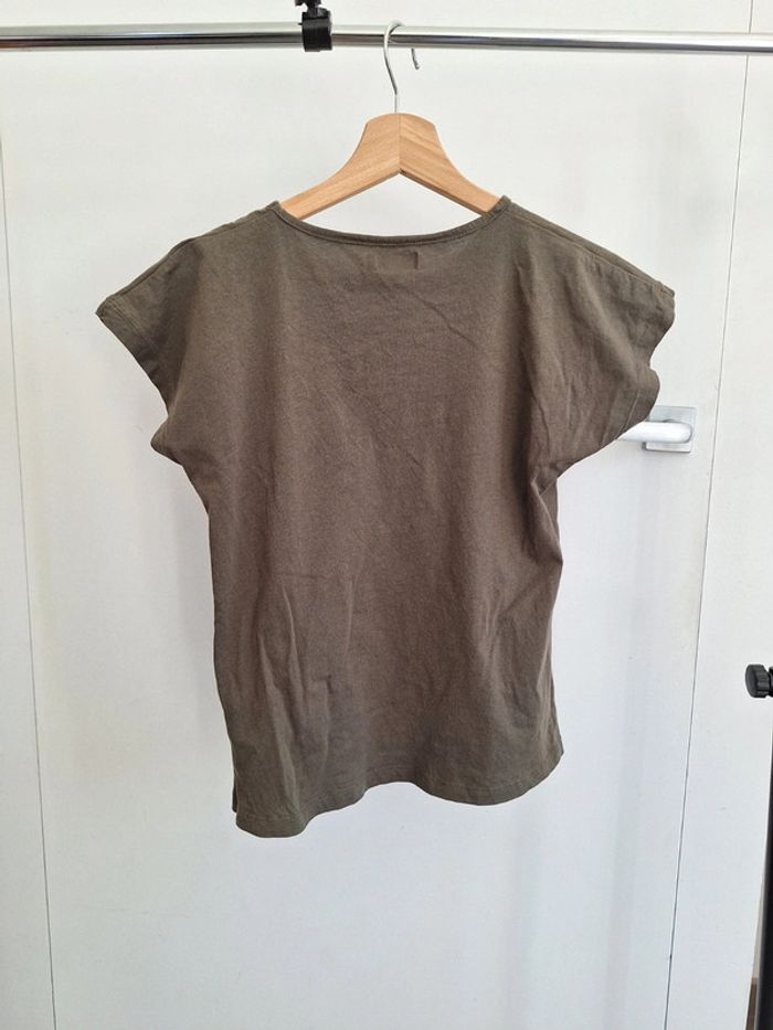 T-shirt kaki enfant fille 16 ans Tissaia femme S - photo numéro 4