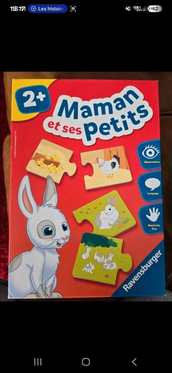 Puzzle maman et ses petites
