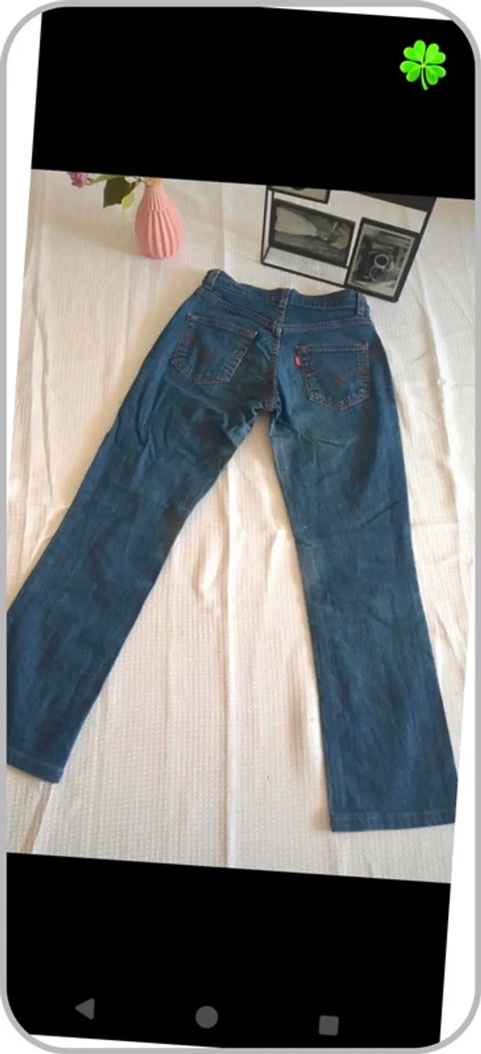 Jeans Levi's 595 femme 34 - photo numéro 9