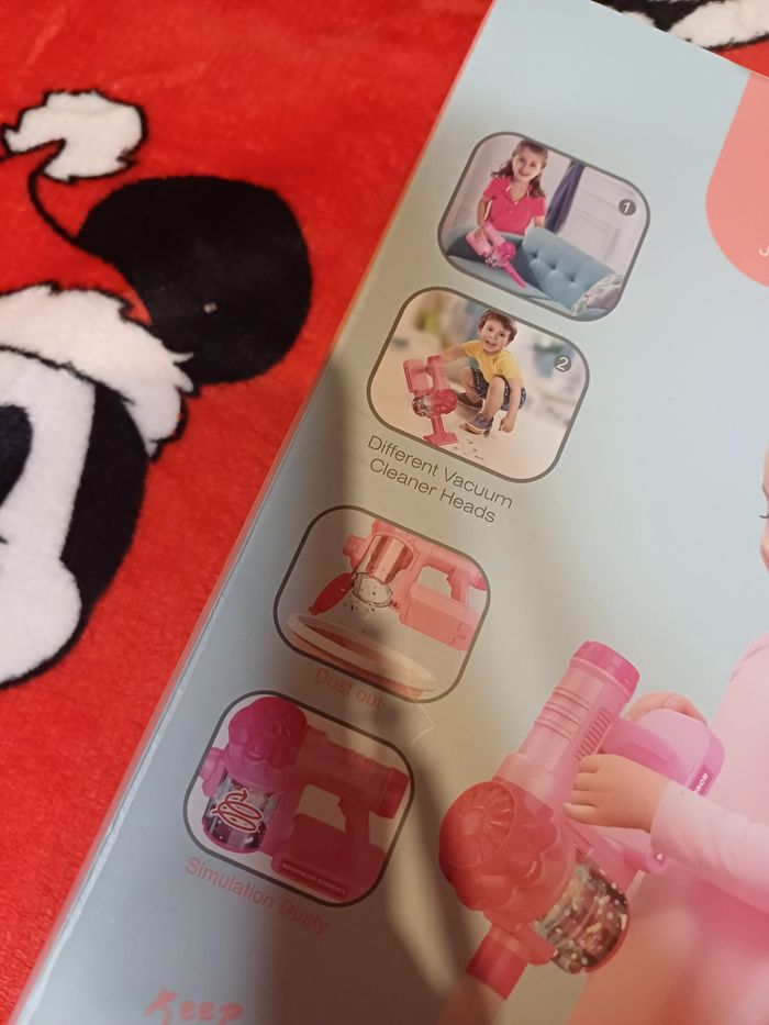 🧸Aspirateur pour enfants My home dès 3ans + neuf avec étiquette - photo numéro 6