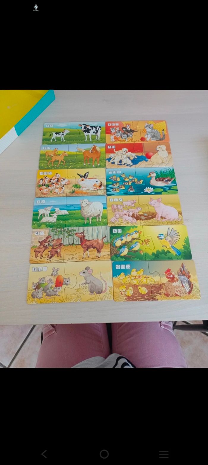 Puzzles  animaux - photo numéro 2
