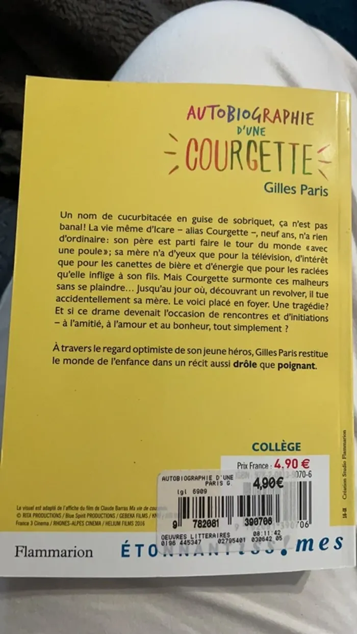 Autobiographie d’une courgette - photo numéro 2