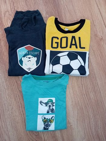 Lot de 3 manche longues 