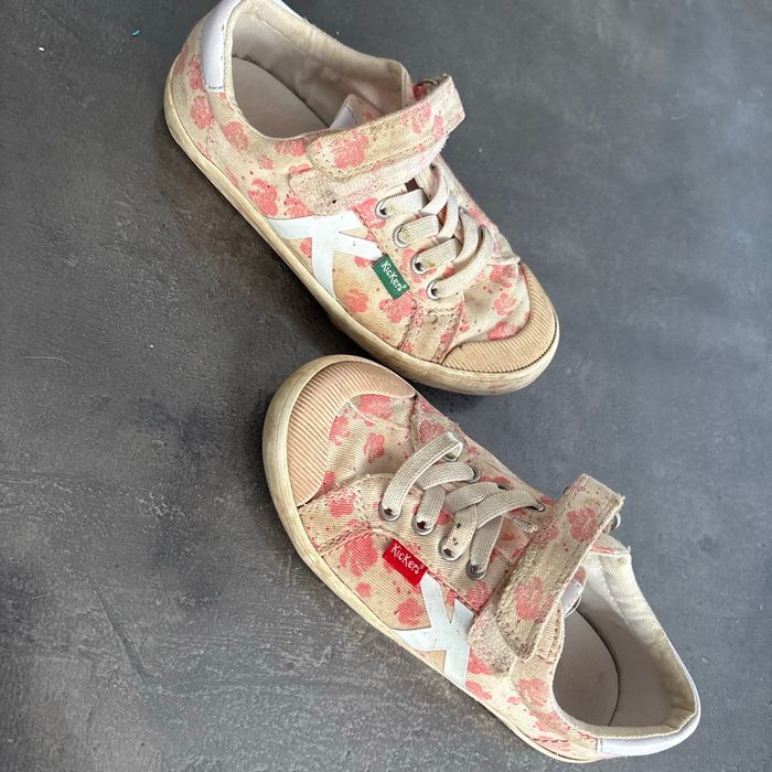 Chaussures kickers fille rose 27 - photo numéro 2