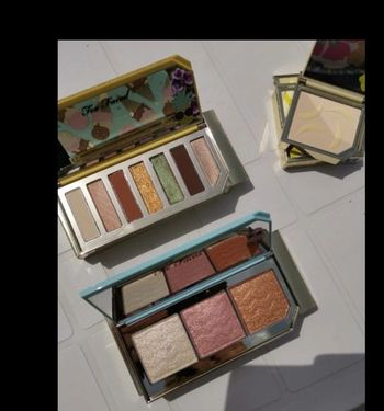 Lot de palettes tutti frutti et ice cream too faced