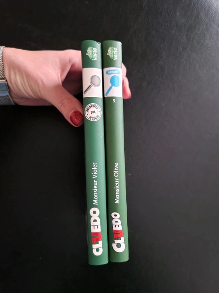 Lot de 2 livres Cluedo Monsieur Olive et Monsieur Violet - photo numéro 3