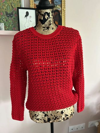 Pull rouge Claudie Pierlot