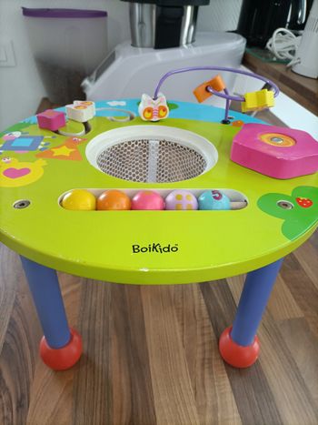 Table activités bois Boikido