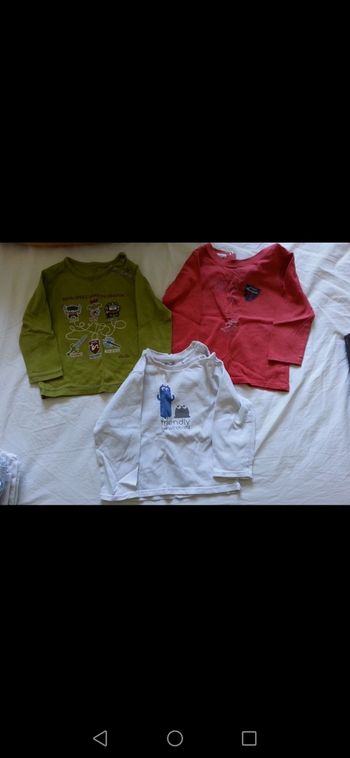 Lot de 3 t-shirts 2 ans