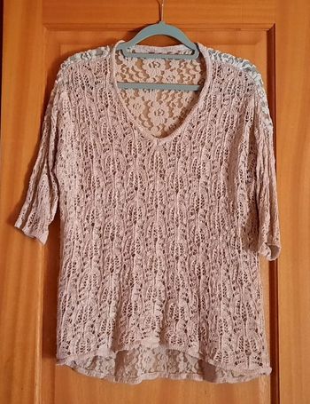 Haut vieux rose taille M