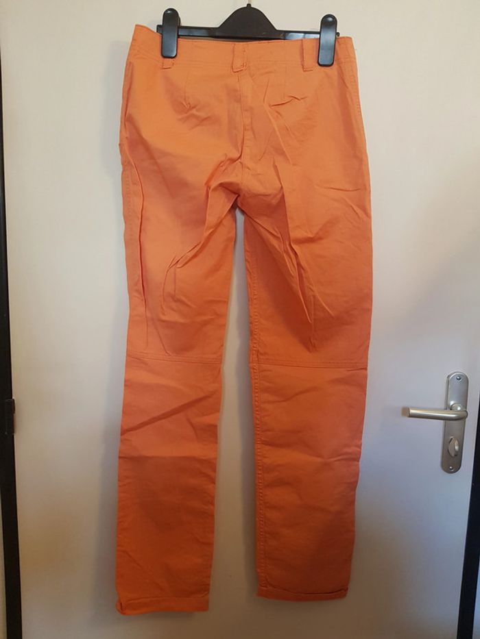 pantalon orange - photo numéro 5
