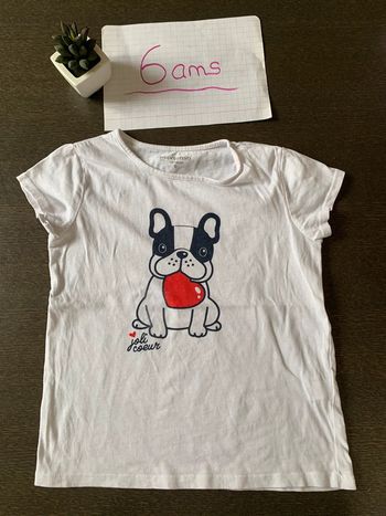 Tee-shirts manches courtes taille 6 ans