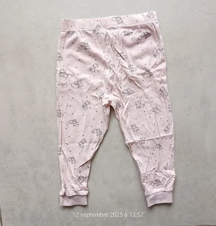 Pyjama 2 pièces léger fille - 3 ans - photo numéro 5