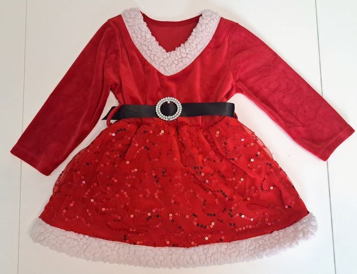 Jolie robe de Noël 36 mois TBE - photo numéro 10