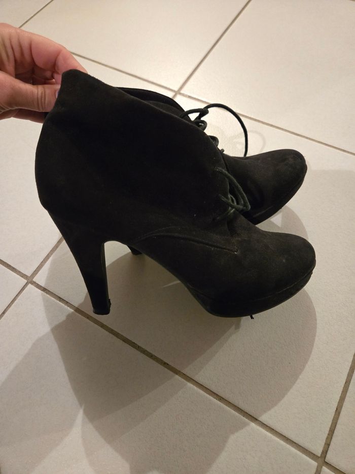 Bottines 40 daim - photo numéro 2