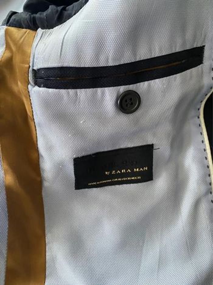 Veste Blazer - Zara Man - bleu taille 46 - photo numéro 5
