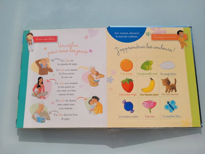 Livre couverture mousse Le Monde tout doux de mes 1 an, fleurus - photo numéro 10