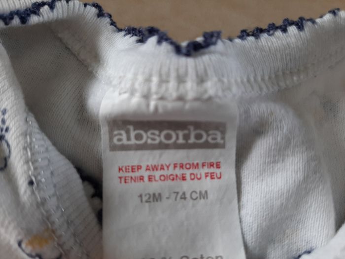 Lot de 2 bodys fille 12 mois - photo numéro 4