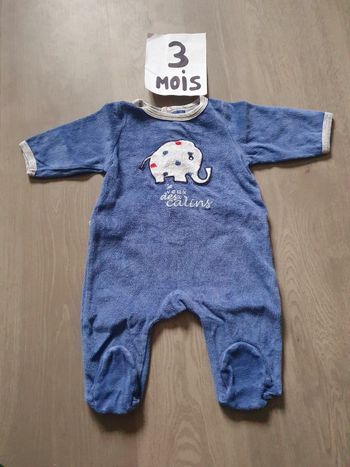 Pyjama 3mois garçon