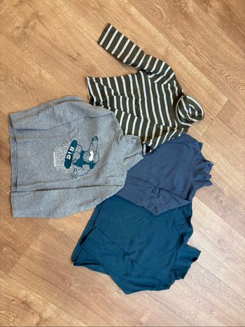 Lot 4 sous-pull garçon 4 ans