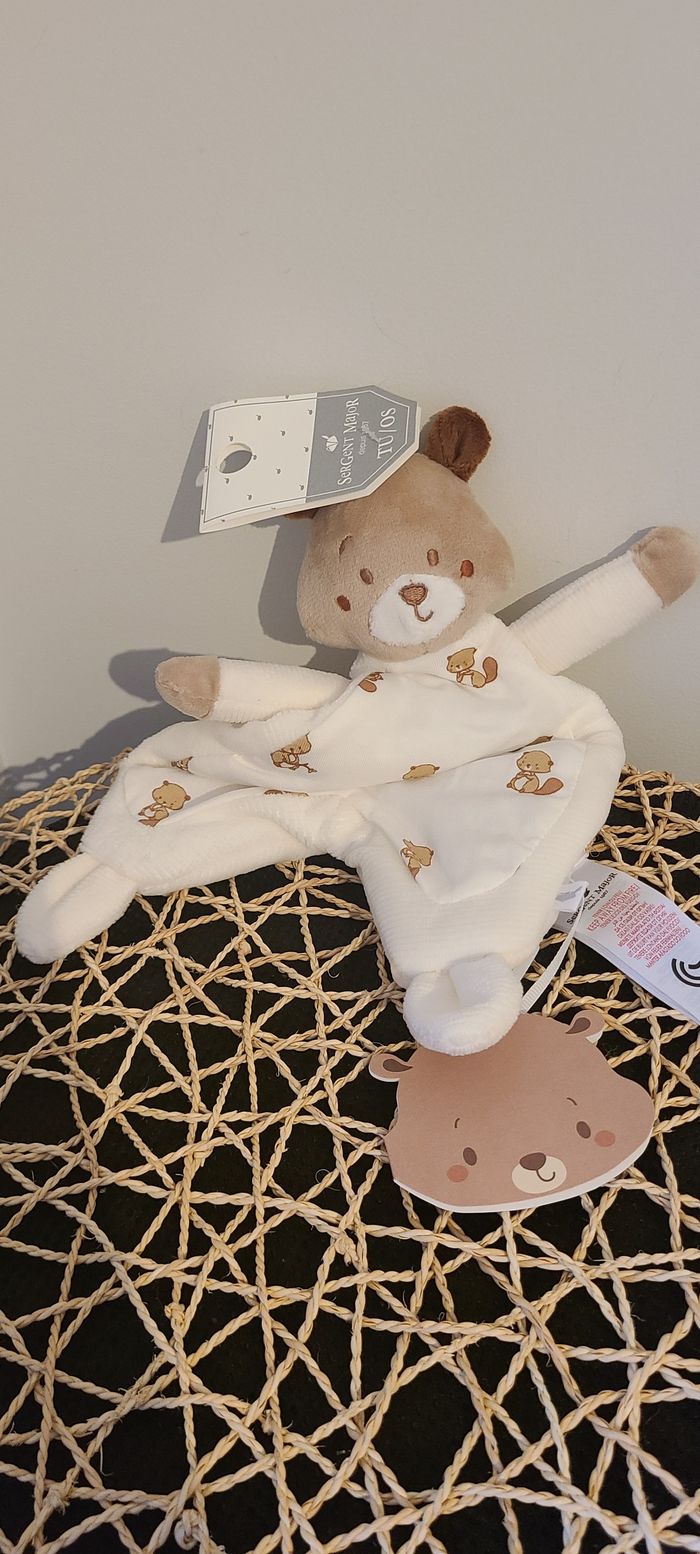 Doudou renard sergent major