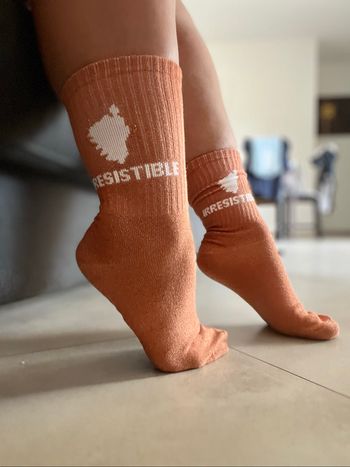 Chaussettes bordeaux “INSOLENTES” – Taille 35/38