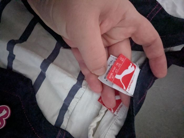 Ensemble robe et veste puma bleu blanc 2 ans - photo numéro 5