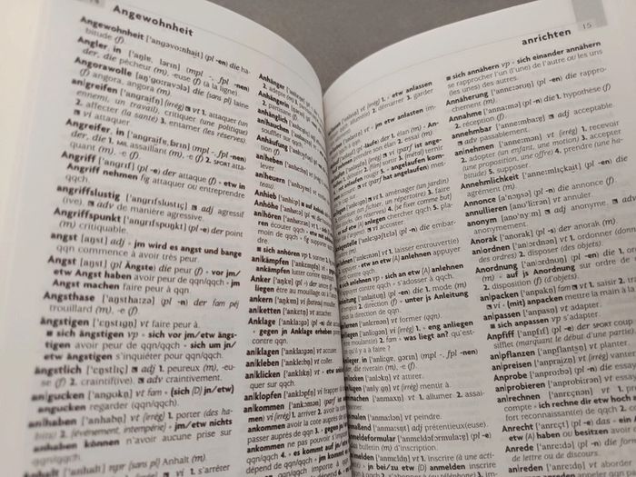 Dictionnaire Franco Allemand - photo numéro 3