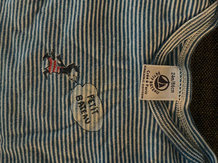 Petit bateau body garçon/ fille 24 mois 86 cm - photo numéro 3