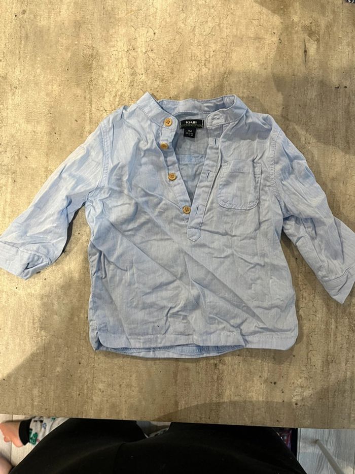 Chemise garçon 9 mois