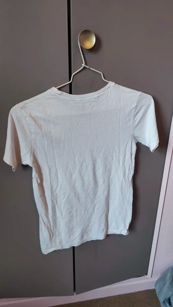 T-shirt blanc Lee Cooper 12 ans - photo numéro 3