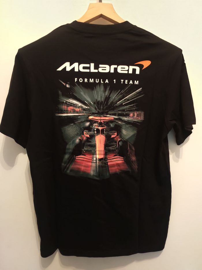 Tee Shirt F1 McLaren Noir Taille S - photo numéro 2