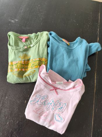 Lot t-shirt manche longue
