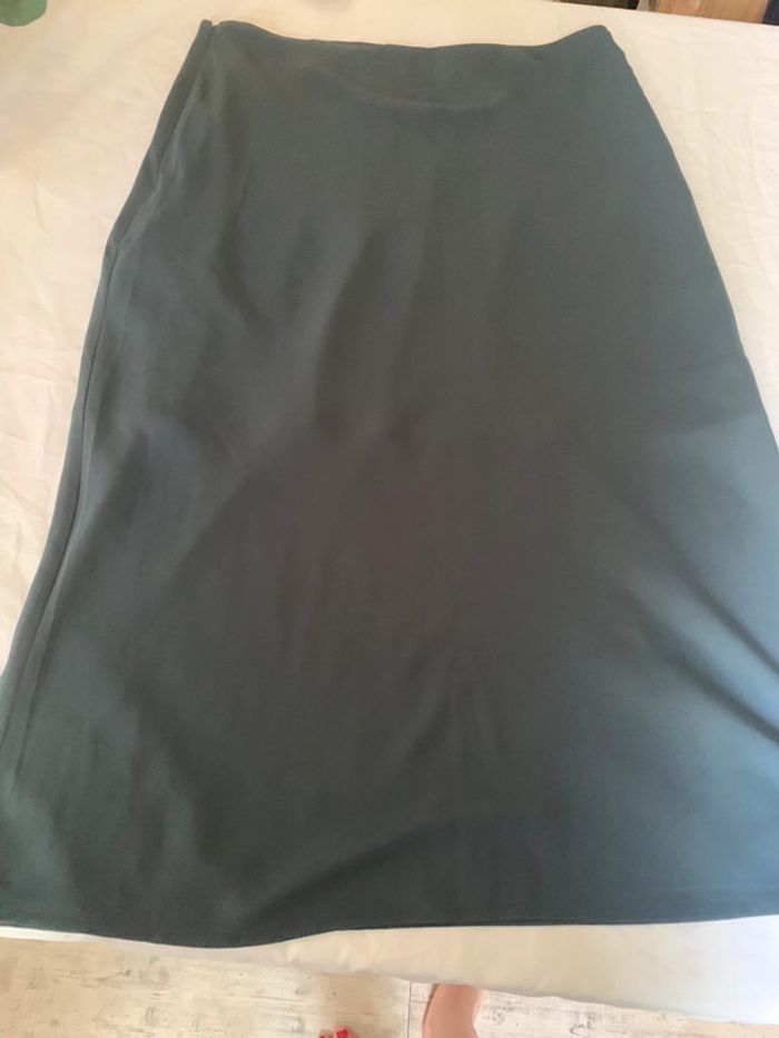 Jupe Twik grise longue fluide taille40 - photo numéro 7