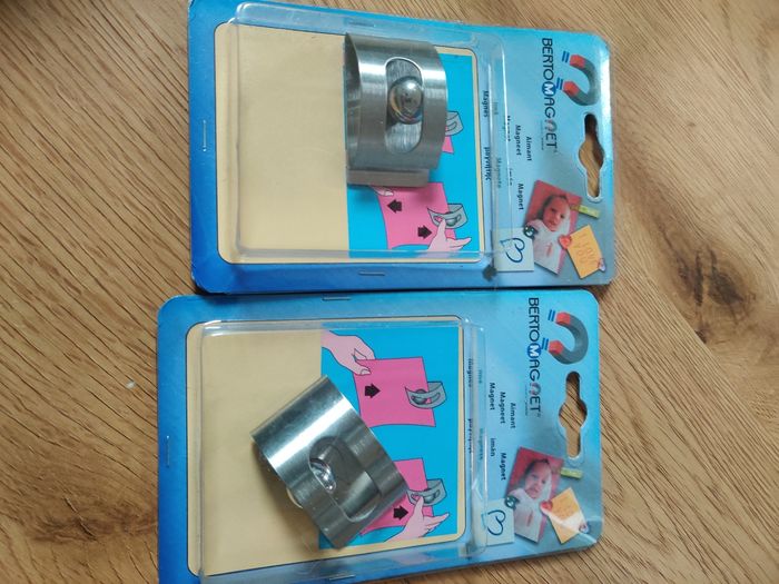 Lot de 2  porte -photo magnétique