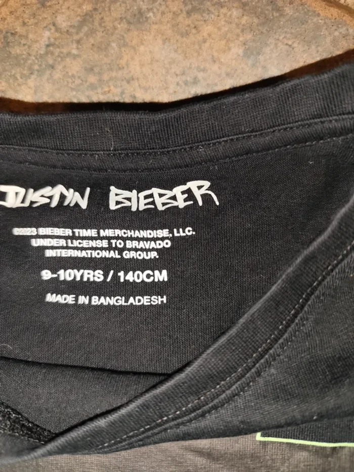 T-shirt justin bieber - photo numéro 3