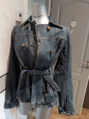 Veste jean femme t 38 etam