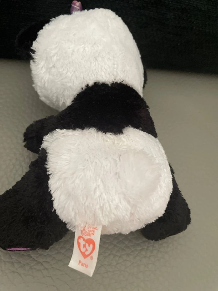 ty peluche doudou panda licorne enfant collection 15 cms - photo numéro 3