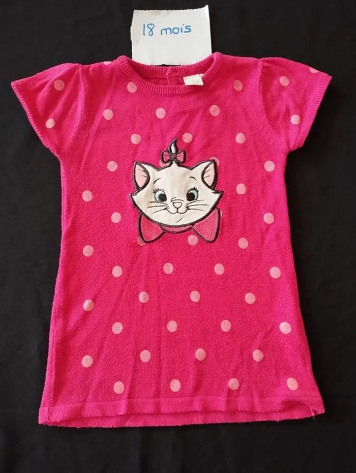 Robe manches courtes