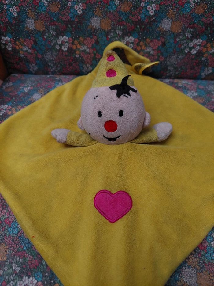 Doudou mouchoir clown Bumba - photo numéro 2