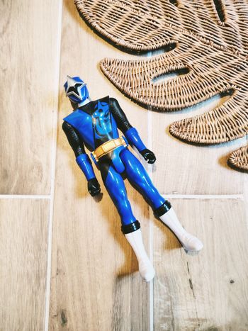 🙅 Power rangers ninja steel grande figurine de 30cm ranger bleu