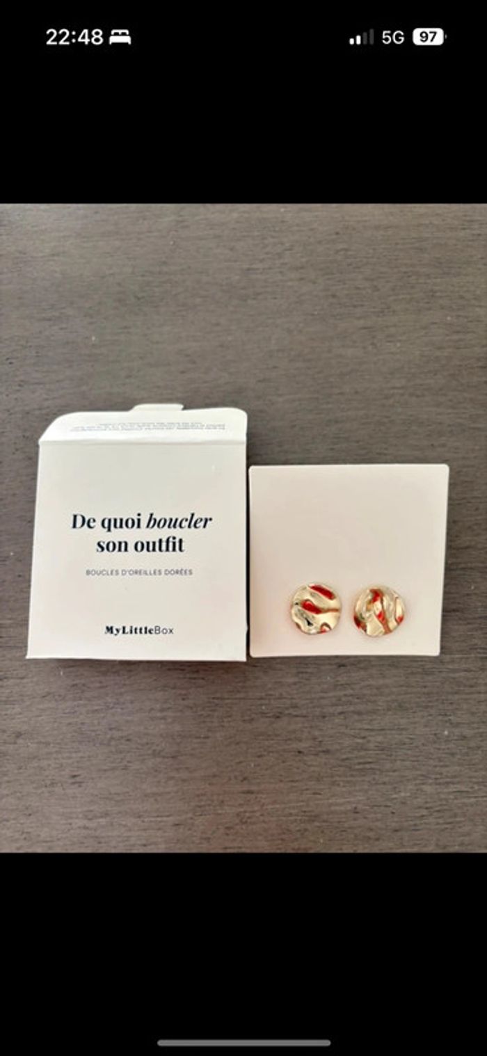 Boucles d’oreilles My Little Box