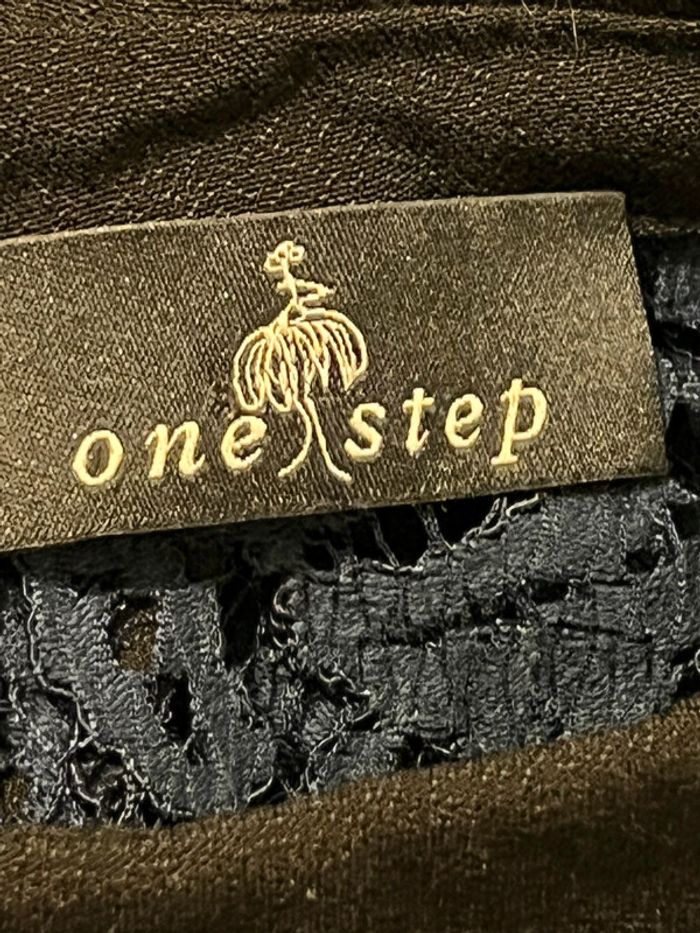 Robe dentelle marine et noire one step S - photo numéro 6