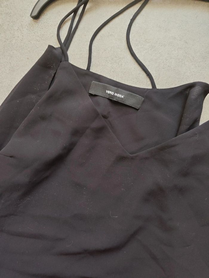 Haut à bretelles noires Vero Moda taille M - photo numéro 3