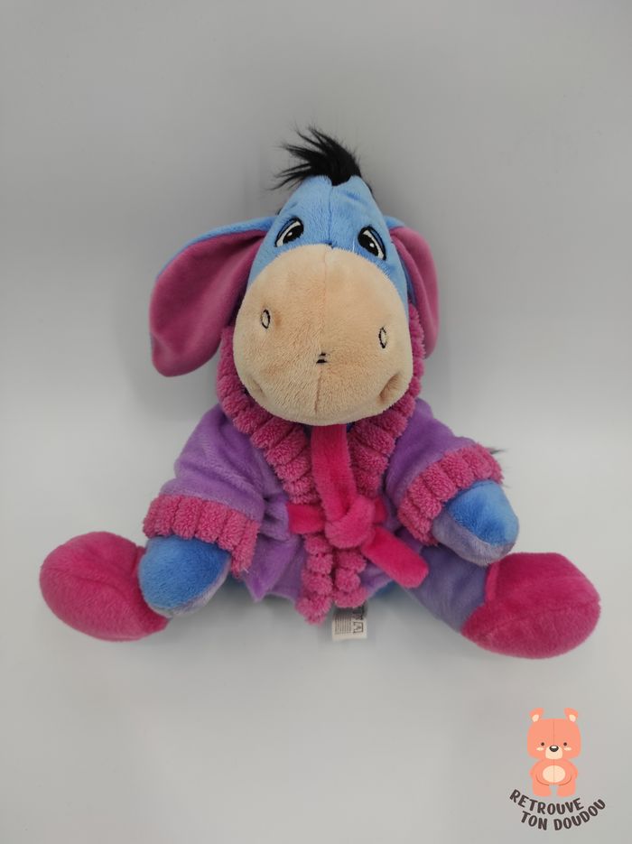 Peluche Doudou Bourriquet Peignoir Nicotoy