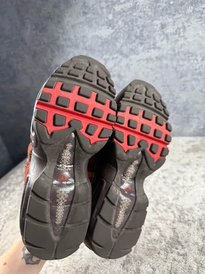Nike Air Max 95 Anatomy Of Air Brown Basalt - Brown & Red & Beige - photo numéro 9