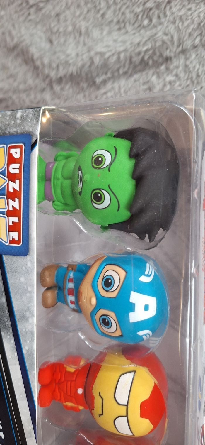 Figurines gommes collectible Marvel avengers dont une secrète - photo numéro 2