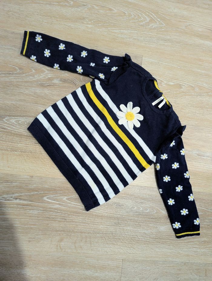 Lot 1 pull et 1 pantalon jean 18 mois bebe fille - photo numéro 4